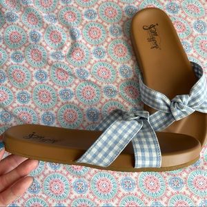 Jellypop | Plaid sandal